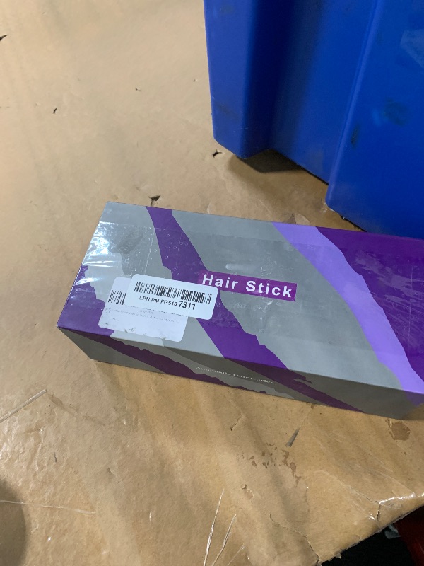 Photo 1 of ** UNCLEAN**Cordless Automatic Rotating Curling Iron - 5200mAh USB Rechargeable Beach Wave Curler with U-Shape Anti-Tangle Barrel, 6 Temp Settings & LCD Display, for Long Hair