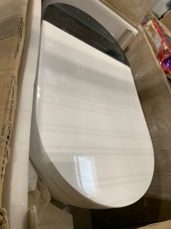 Photo 1 of ****FINAL SALE. NO RETURN!!! VIEW NOTES****Smart Toilet with Powerful Flush, 1000 Gram MaP Flush Score, Foot Sensor Operation, ADA Comfort Chair Height, LED Display