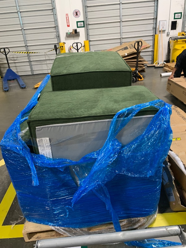 Photo 1 of ***DARK FOREST GREEN SOFA/COUCH FOR LIVING ROOM***