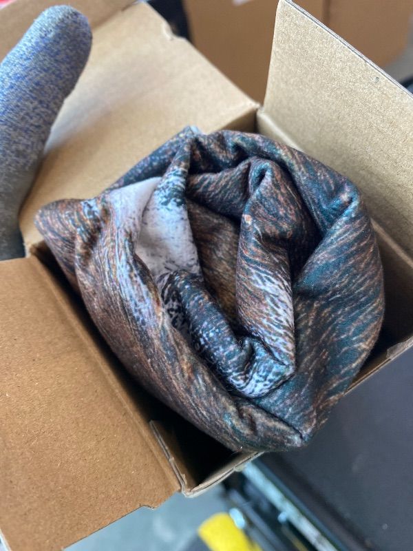 Photo 1 of *MINOR DAMAGE - USED*
Woaboy Pack of 2 Decorative Throw Pillow Covers Cowhide Brindle Printed Couch Throw Pillows Cushion Covers for Home Decor Living Room Sofa Bedroom 18x18 Inch