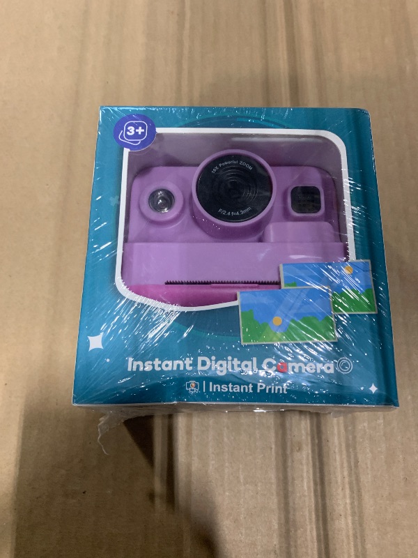 Photo 1 of *** NEW FACTORY SEALED *** Yehtta Kids Camera Instant Print, Dual-Lens Front Rear Selfie Camera for Kids, Christmas Birthday Gifts Toys for 3-12 Year Old Boys Girls, 2.4in Screen 1080P Kids Digital Cameras with 32G Card