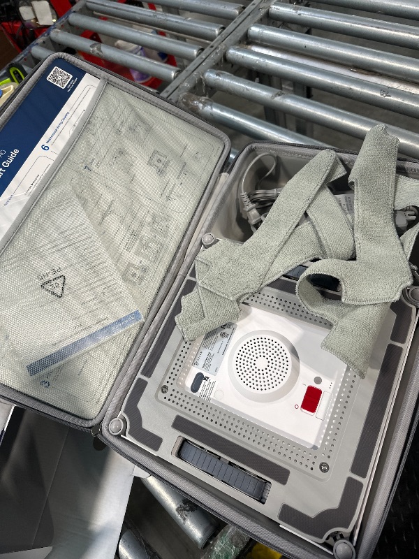 Photo 3 of ECOVACS Winbot W1 Pro Window Cleaning Robot, Intelligent Cleaning with Dual Cross Water Spray Technology, Win SLAM 3.0 Path Planning, 2800Pa Suction Power, Edge Detection Technology, App Control,Grey