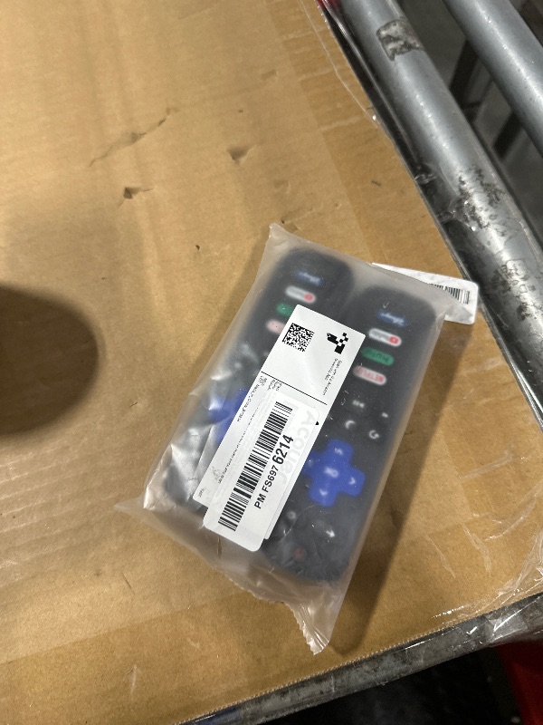 Photo 1 of (Pack of 2) Replacement Remote Control Only for Roku TV, Compatible for TCL Roku/Hisense Roku/Onn Roku/Sharp Roku/Element Roku/Westinghouse Roku/Philips Roku Smart TVs (Not for Roku Stick and Box)