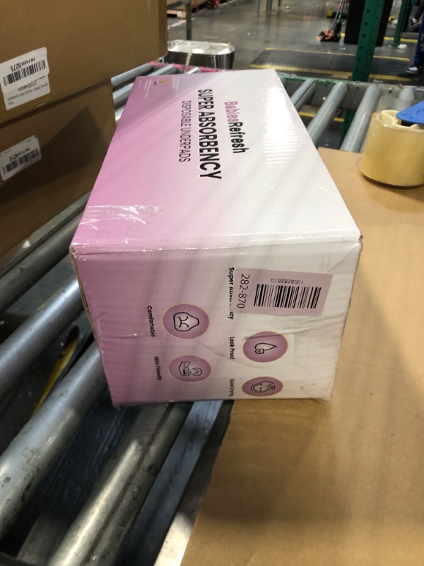 Photo 1 of 100 Count Super Absorbency Small 17” x 13” Disposable Underpads, Leakproof Quick Drying for Multi-use for Babies, Puppy Pads and Adults, Chucks, Disposable Diaper Changing Pad for Baby, Blue