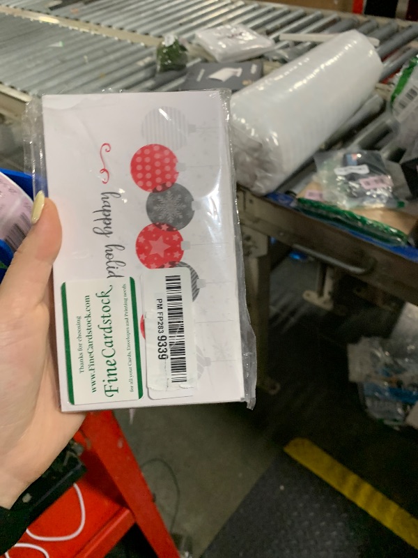 Photo 1 of ***PARTIAL SET**** Happy Holidays Envelopes with Blank Cards for Notes – Cash Money, Check and Currency Holder, Nice Winter Christmas New Year Greeting, Coins, Presents & Gift Cards | 3-5/8" x 6-1/2" | 25 per Pack