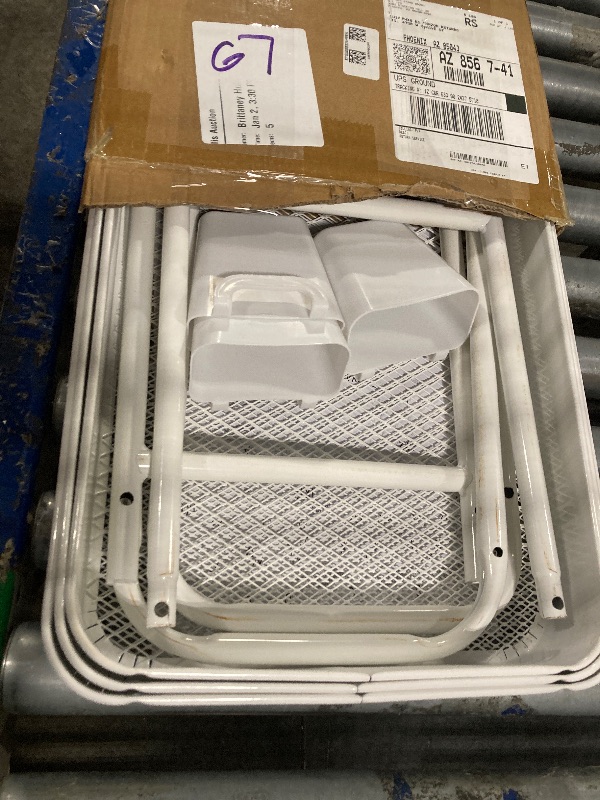 Photo 1 of **MISSING PARTS**
3 Tier Rolling Cart Metal with Wheels, White Three Tiered Craft Cart Organizer on Wheels, Storage Utility Carts for Art, Baby Nursery,Diaper Caddy, Cleaning Supplies, Nail,Lash,Snack,Book,Roller Shelf