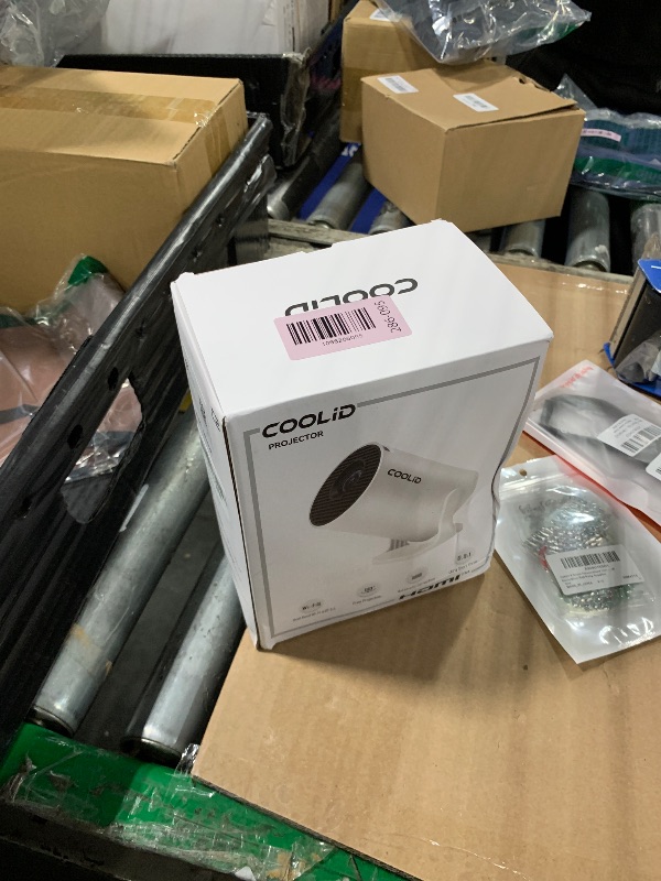 Photo 1 of [Built-in Apps & 2025 Upgraded] Mini Projector Support 4K 1080P Auto Keystone 270° Rotatable with WiFi 6 and Bluetooth 5.4, Projector Portable Compatibile with HDMI/TV Stick/Memory Stick/Laptop-White