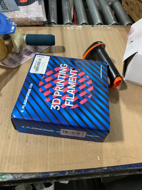 Photo 1 of FLASHFORGE 3D Printer Filament, PLA PRO Filament 1.75mm, 1KG Spool (2.2lbs), Dimensional Accuracy +/- 0.02mm for FDM 3D Printers, Better Tenacity & No Knotting (Black)