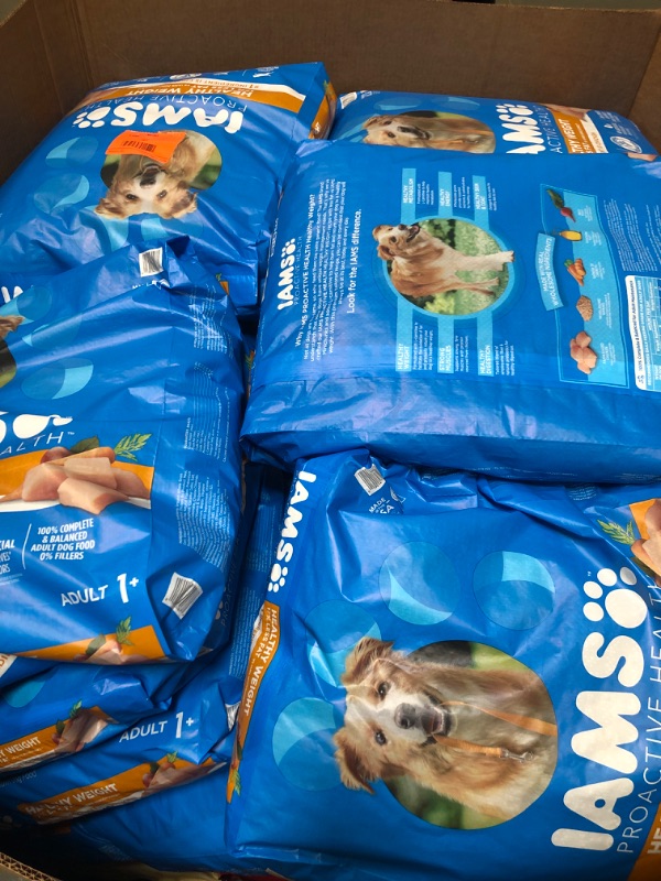 Photo 1 of IAMS Proactive Health Healthy Weight Control Adult Dry Dog Food with Real Chicken, 29.1 lb. Bag
*****1 Pallet final sale*****