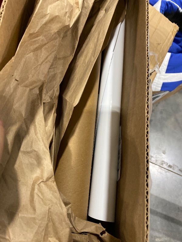 Photo 1 of **MISSING PARTS - Missing a few markers**
WEINIDASI Magnetic Dry Erase Whiteboard Paper, Whiteboard with Dirt Repellent Technology, Wall-Mounted, 39" x 19"