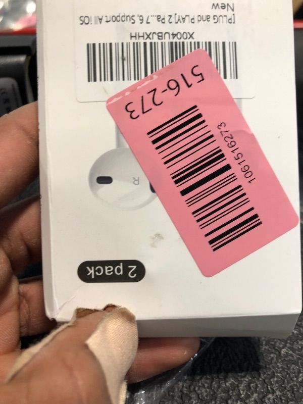 Photo 1 of [PLUG and PLAY] 2 Pack Wired Headphones for iPhone Earbuds with Built-in Microphone & Volume Control HiFi Stereo Nosie Reduction Earphones for iPhone 14 13 12 11 Pro Max XS XR X 8 7 6, Support All iOS