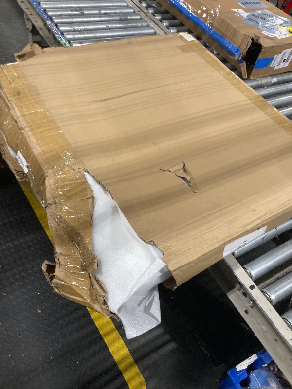 Photo 1 of ** CRACKED WINDOW** Pushglossy 30" x 27" Mobile Home Window Insulated Vinyl Low E Mobile Home Windows Replacement, Lower Tilt Sash Screen Included, Clear Double Pane Glass, Single Hung for House Basement Parts, White