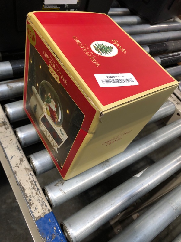 Photo 1 of ** clerk comments**
Spode Christmas Tree Santa Sleigh Winter Wonderland Snow Globe, Plays Soothing Music - Durable Dolomite, Personalized Collectible Great for Christmas, Weddings, Home Décor