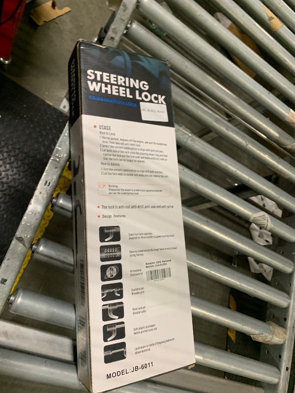 Photo 1 of *UNTESTED*
OPL5 Car Steering Lock Anti-Theft Device, Multiple Password High-Security, Adjustable Heavy-Duty Protective Retractable Universal Steering Lock for Cars, SUVs, Trucks