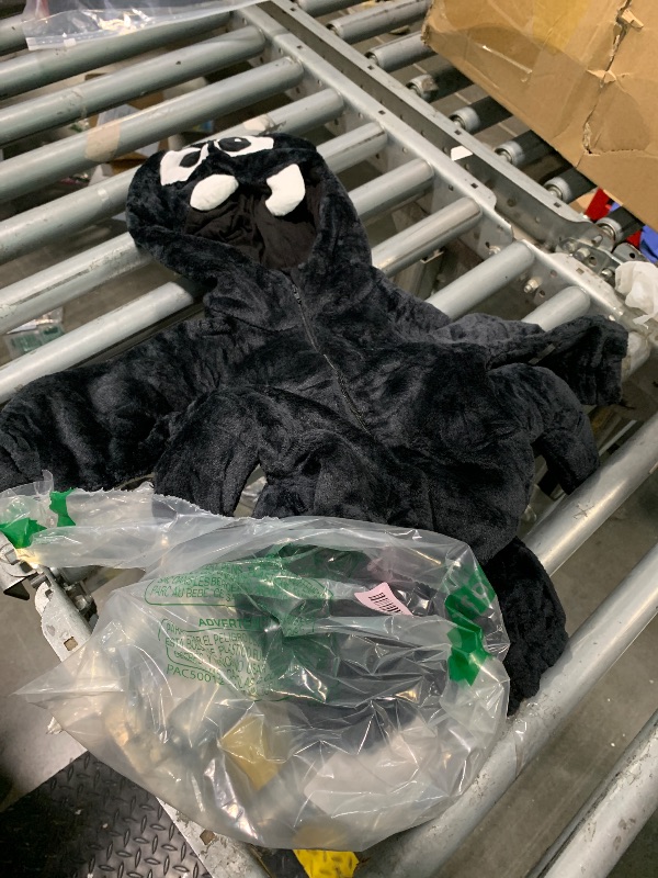 Photo 1 of ....PHOTO AND DESCRIPTION SIMILAR TO THE PRODUCT/////Newborn Spider Costume, Baby Insects Onesie Boys Girls, Babies Infant Animals Halloween Cosplay Romper Clothes Toddler 3-6 Months ID