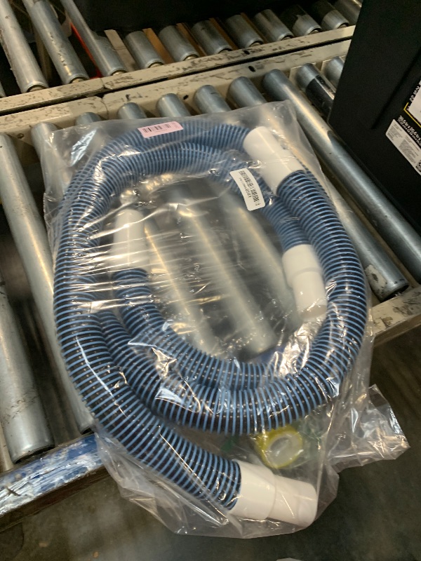 Photo 1 of 1 1/2" Swimming Pool Filter Hose for Above Ground Swimming Pool Vacuums with Hose Clamp 3FT 6FT (2 set)