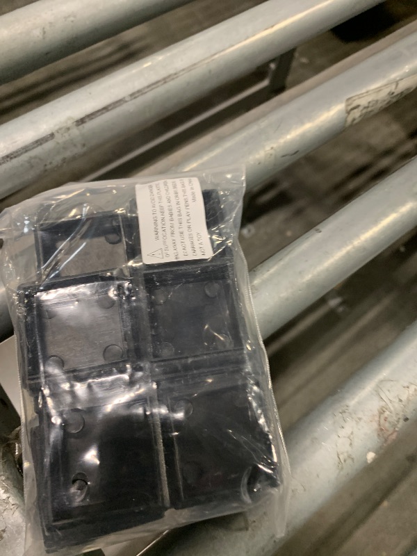 Photo 1 of 10 PCS Square Plastic Plugs,ULIFESTAR Glide Insert Pipe Tubing End Cap,Plastic Tubing Plug,Durable Chair Glide for Chair Table Stool Leg,Pipe,Stainless Steel Tubing,Tube Pipe Hole 45x45mm/1.77x1.77''