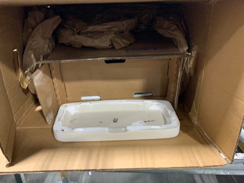 Photo 1 of *PARTIAL SET - Only the tank, missing the bowl*
TOTO Drake Two-Piece Elongated 1.6 GPF TORNADO FLUSH Toilet with CEFIONTECT, Cotton White - CST776CSG#01