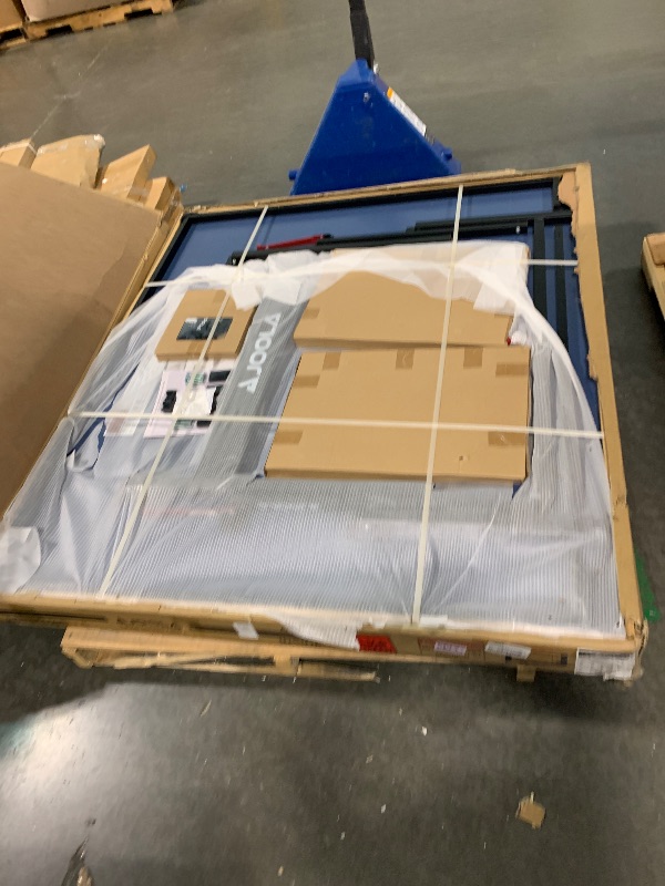 Photo 1 of JOOLA Inside Professional MDF Indoor Ping Pong Table with Quick Clamp Table Tennis Net and Post Set - 10 Minute Easy Assembly - Tournament Quality - Foldable with Single Player Playback Mode