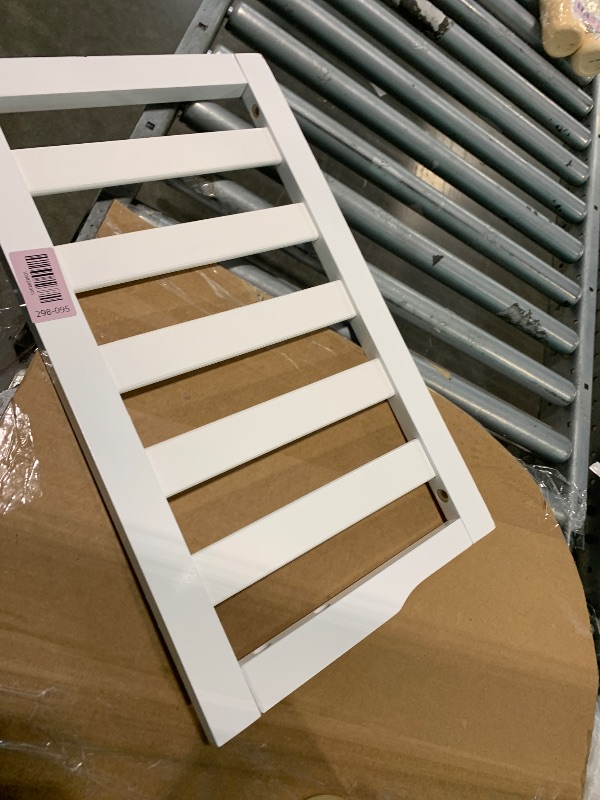 Photo 1 of ...././/////Photo and description similar to the product/////Salcod Toddler Safe Guardrail Compatible with Delta Children Convertible Crib, Crib Rail for Prevent Toddler from Rolling Off The Bed, White