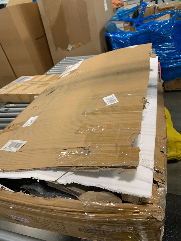 Photo 1 of ..........///////////Photo and description similar to the product/////SEDETA 75'' Computer Desk with 5 Drawer, Power Outlet & Led Lights, Home Office Desk with File Drawer, Storage Shelves, Printer Cabinet and Monitor Shelf, 23.6" W Large Desktop Gaming D