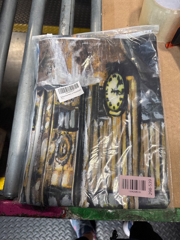 Photo 1 of BaoNews Brown Modern New York Kitchen Valances for Windows,City Blackout Valances Curtains Multilayer Polyester Drapes for Kitchen Bedroom 1 Pack 52X18 Inches