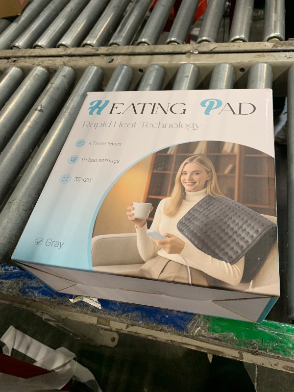 Photo 1 of ***SIMILAR ITEM**** Christmas Gifts Heating Pad for Back, Neck, Shoulder Pain & Cramps Relief, Electric Heating Pad with 6 Heat Settings, Auto-Off, Moist Dry Heat Options, Gifts for Women, Men, Mom, Dad, Wife, Husband