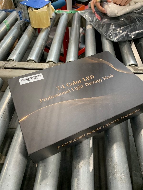 Photo 1 of *UNTESTED*
SDKWDH Red Light Mask for Face, 7-1 Colors Facial Care Mask, 850nm Infrared & Red Light Masks, Ergonomic Design for Home & Travel