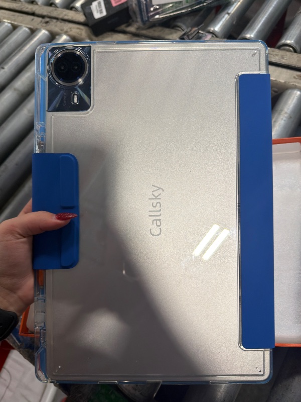 Photo 1 of ***MISSING CHARGER**** Callsky-Pro 14 inch Large Screen Tablet, Android 15 Tablet 16GB RAM 256GB ROM, 1920 * 1200 IPS FHD Display, Widevine L1, 10000mAh 18W Charging, Wi-Fi & Bluetooth, 4G LTE, with Stand Case & Stylus