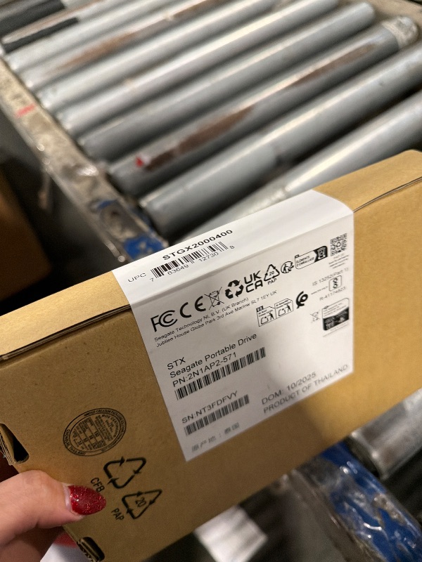 Photo 1 of ***FACTORY SEALED**** Seagate Portable 2TB External Hard Drive HDD — USB 3.0 for PC, Mac, PlayStation, & Xbox -1-Year Rescue Service (STGX2000400)