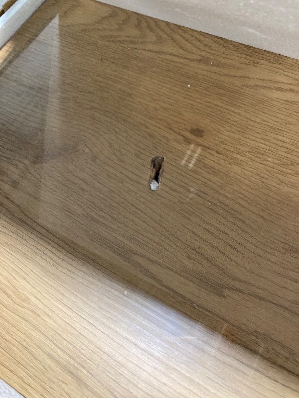 Photo 1 of **damaged see pictures**Heimlove 12 Inch Deep Floating Shelves, 72 x 12 inches Long Wall Shelf, Large Extra Display Shelf & Storage Shelf, Rustic Wood Wall Shelves for Fireplace Mantel, Oak - 1Pack