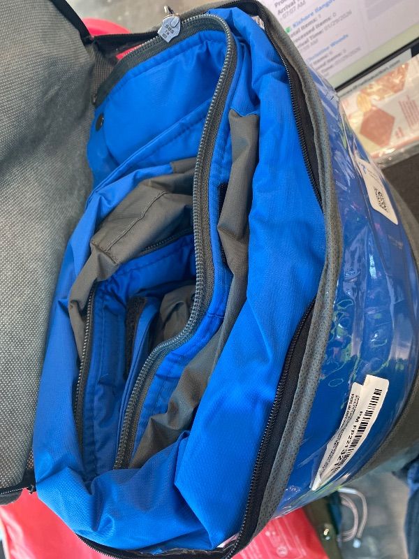 Photo 1 of **ITEM IS DIRTY**
**MAJOR DAMAGE**
GEMYSE Men's Mountain Waterproof Ski Snow Jacket Winter Windproof Rain Jacket (Sky Blue,3X-Large)