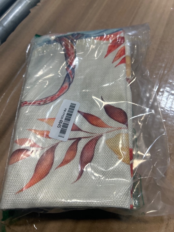 Photo 1 of **INCOMPLETE, SEE NOTES** Fukeen Pumpkin Home Fall Decor Throw Pillow Covers 22x22 Inch Set of 4 Autumn Harvest Maple Leaf Flower with Blue Truck Rustic Farmhouse Decorations Pillow Cases Thanksgiving Cotton Linen