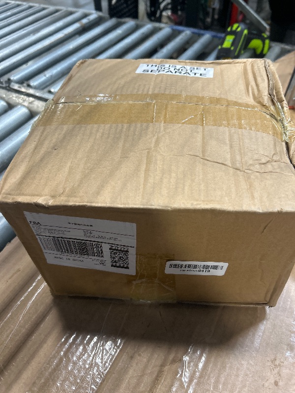 Photo 1 of (2 Pack) 10 Inch Solid Polyurethane Tire 4.10/3.50-4 Tire, 10" Flat Free Wheels with 5/8" Bearings, 2.2" Offset Hub for Garden Cart, Hand Truck, Lawn Cart, Mower