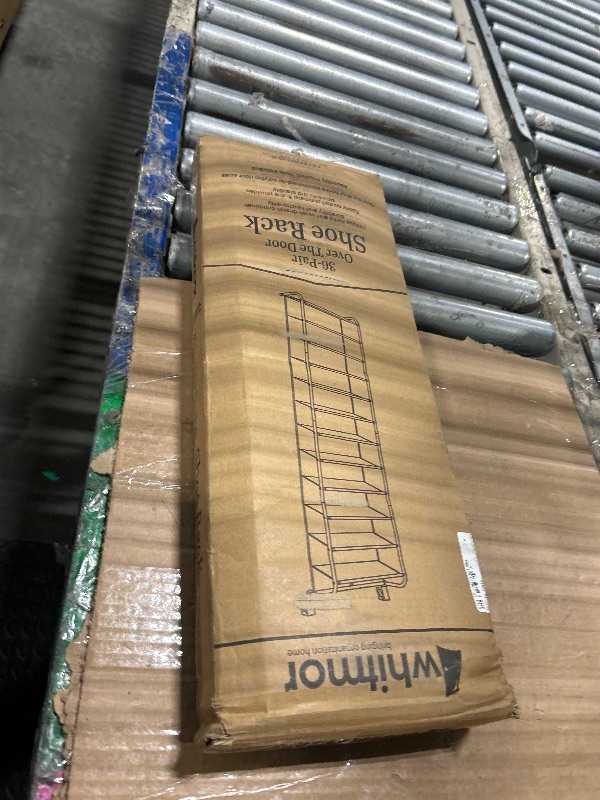 Photo 1 of ****ITEM SIMILAR ****
Whitmor 36 Pair Over the Door Shoe Organizer, 12 Tier Hanging Shoe Organizer, Heavy Duty Metal & Mesh Shoe Holder, Hanging Shoe Rack for Closet Organizer & Storage, 69"L x 21.7"W x 7.5"H, White