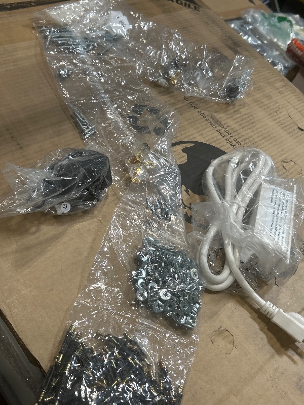 Photo 1 of 
COMHOMA Makeup Vanity Desk with Mirror and Lights, Vanity Table and Chair Set with 5 Drawers and Charging Station, Bedroom Dresser LED Mirror Stepless Dimmable & 3 Color Modes Adjustable, White