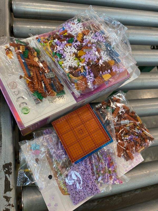 Photo 1 of *USED*
NEWABWN Cherry Blossom Bonsai Tree Mini Micro Building Set, Japanese Sakura Tree House Model Sets for Adults, Flowers House Mini Bricks Building Kit, Creative Gift Toys for Teens 14 (2200PCS)