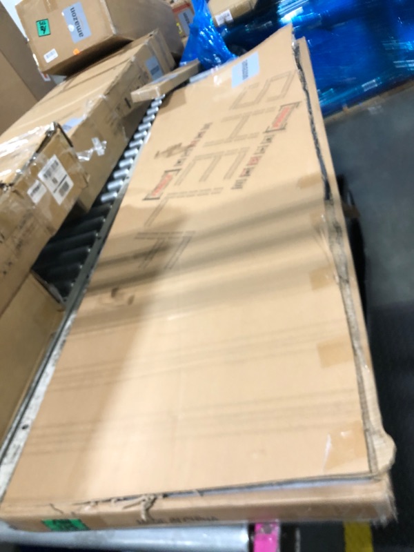 Photo 1 of ** NEW ** BHG Vintage Multifunctional Folding Bookshelf, No-Assembly Plant Stand Storage Rack Shelves for Home Office (Gray, 5-Tier)