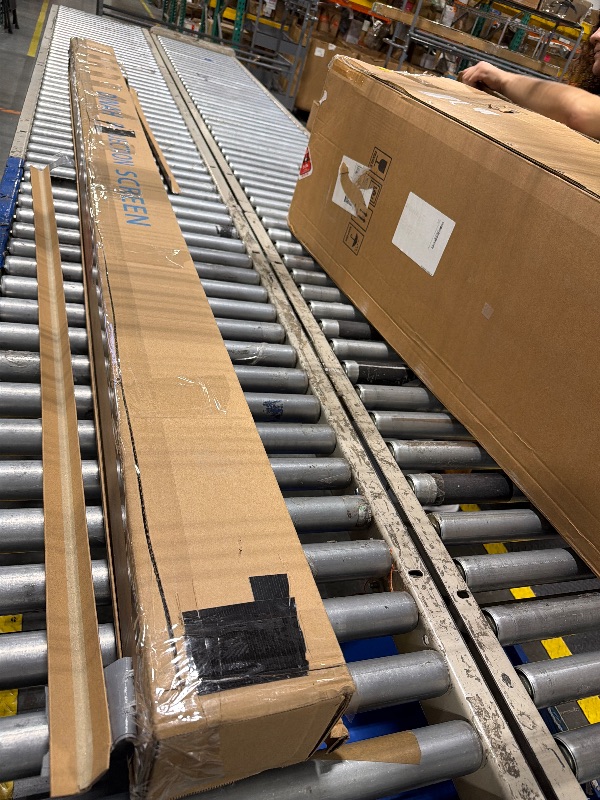 Photo 1 of ** similar ** Auto Motorized Projector Screen with Remote Contro 4:3 Aspect Ratio, Wall/Ceiling Mounted Electric Movie Screen Wrinkle-Free, Great for Home Office Theater TV, Silver