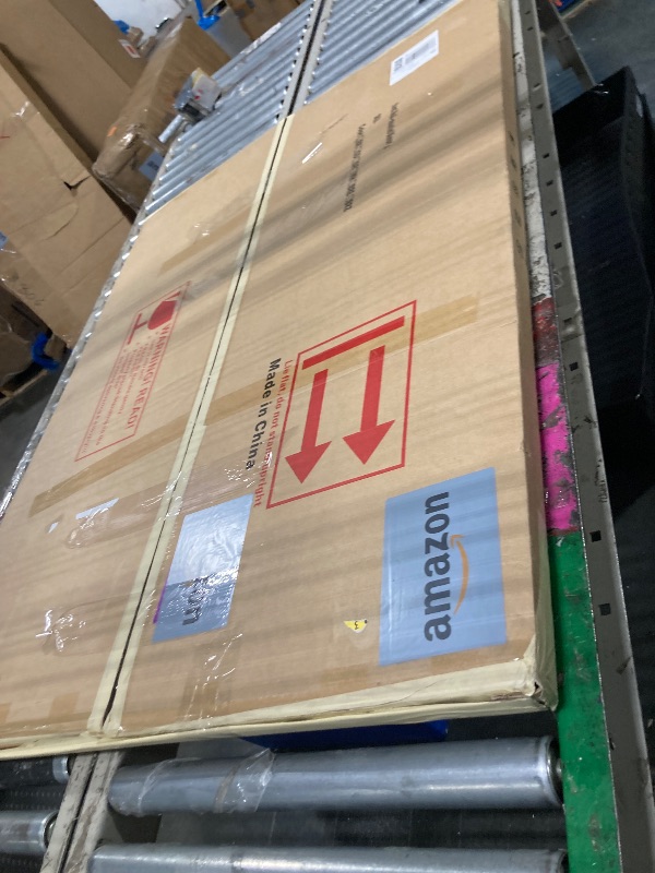 Photo 1 of ** SIMILAR ** BEAUTYPEAK  Rectangular Aluminum Alloy Frame Wall Mounted Bathroom Mirror with Rounded Corners, Black