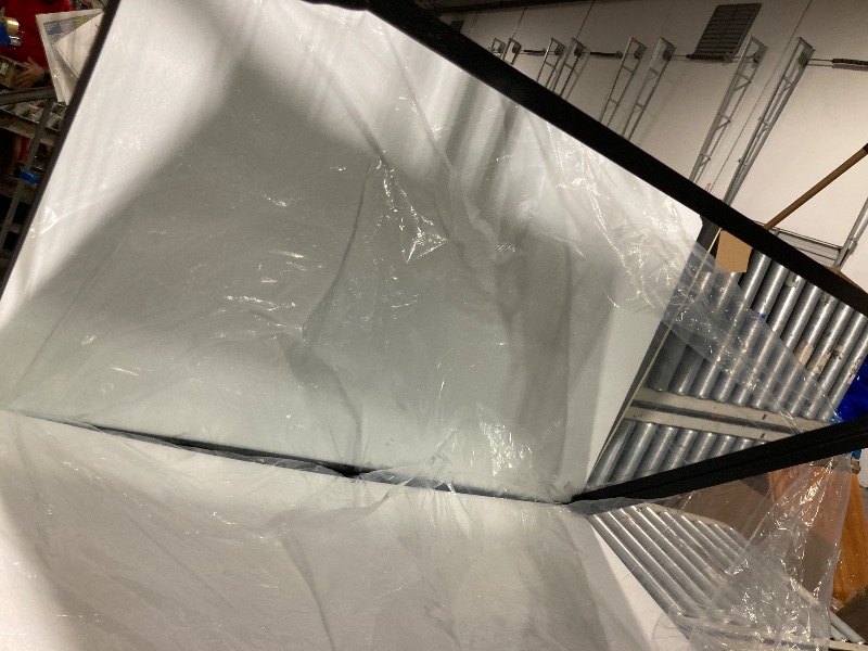 Photo 1 of ** SIMILAR ** BEAUTYPEAK  Rectangular Aluminum Alloy Frame Wall Mounted Bathroom Mirror with Rounded Corners, Black