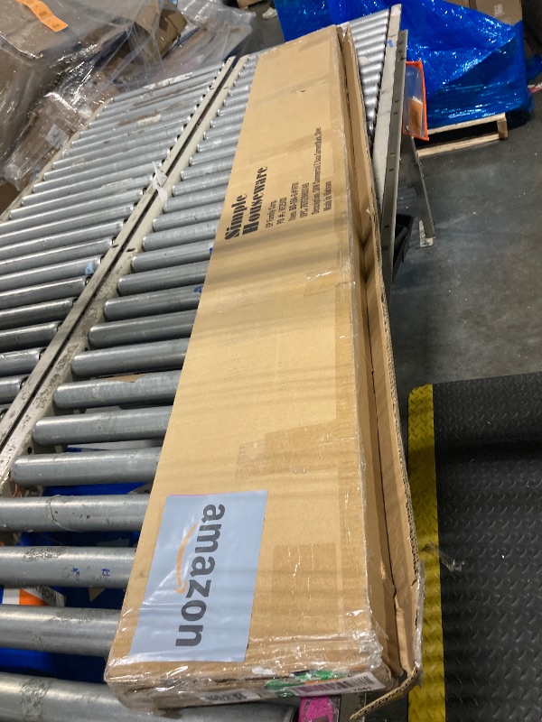 Photo 1 of ** UNTESTED *** Simple Houseware Industrial Grade Z-Base Garment Rack, 500lb Load with 62 Inches Extra Long Bar, Gray