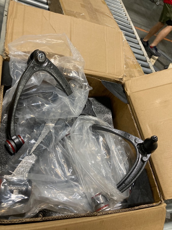 Photo 1 of ** USED ** Front Lower & Upper Control Arms for Chevy Silverado 1500 Suburban 1500 GMC Sierra 1500 Yukon XL 1500 Avalanche Yukon Tahoe EXT, Front End Control Arms Suspension Kit with Assembly Replacement (4pc)