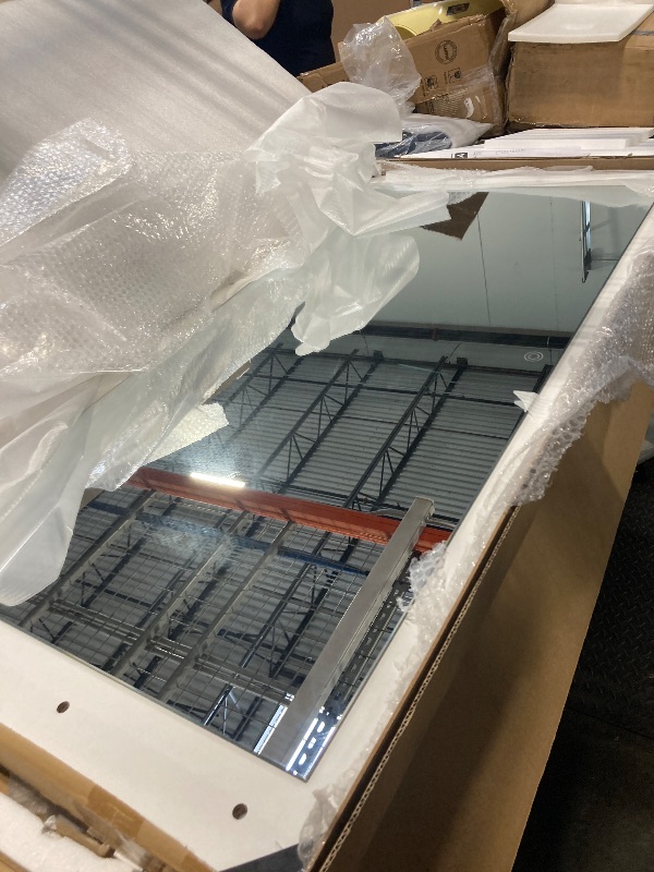 Photo 1 of ** NEW*** DWVO Makeup Vanity Desk, 46" Vanity Desk Set with Mirror and Lights, 11 Storage Drawer, Power Outlet, Chair, Makeup Table Set with Magnifying Glass