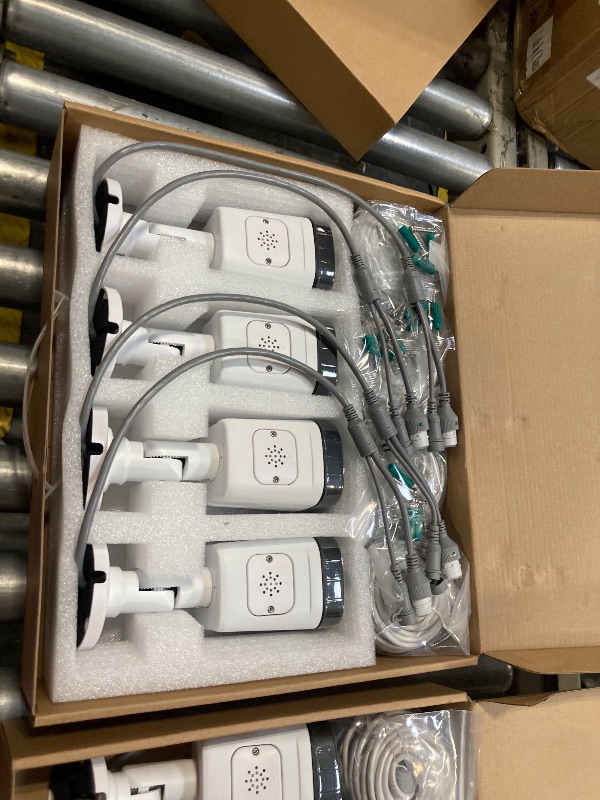 Photo 1 of ** new *** OOSSXX (4K/8.0 Megapixel & 130° Ultra Wide-Angle) 2-Way Audio PoE Outdoor Home Security Camera System Wired Outdoor Video Surveillance IP Cameras System