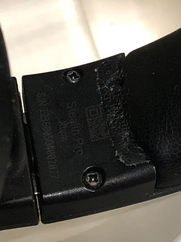 Photo 1 of ** VERY USED *** Turtle Beach Stealth Pro Multiplatform Wireless Noise-Cancelling Gaming Headset for Xbox Series X|S, Xbox One, PS5, PS4, PC, Mac, Mobile – Swappable Batteries – Black