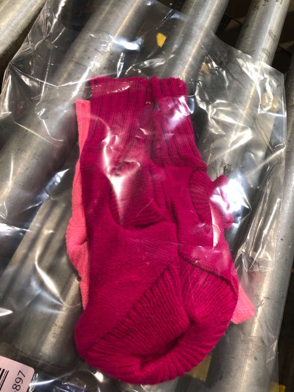 Photo 1 of  2 Pack Dog Sweaters for Small Dogs Winter  Pullover Cable Knit Fleece Stretch Puppy Doggie Chihuahua Toy Poodle Yorkie Pomeranian Boy Girl Pet Clothes XS,