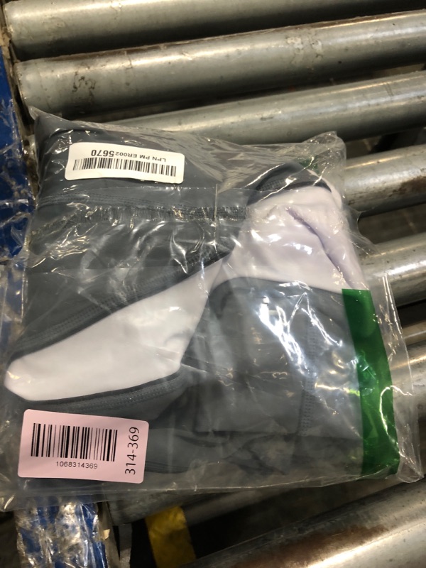 Photo 1 of *MINOR DAMAGE - USED*
SLS3 Triathlon Suits Mens - Durable Sleeveless Tri Suit Men Triathlon Suit - Lightweight Trisuit with 2 Pockets for Storage (Thunder Grey/White, Medium)