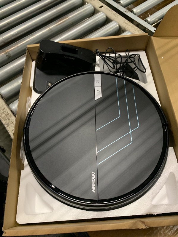 Photo 1 of *UNTESTED*
AIRROBO Robot Vacuum and Mop, 3000Pa Powerful Suction Robot Vacuum Cleaner with Self-Charging, Wi-Fi/App/Voice Control, Advanced Obstacle Avoidance, Slim Design, Ideal for Pet Hair, Hard Floor,Carpet