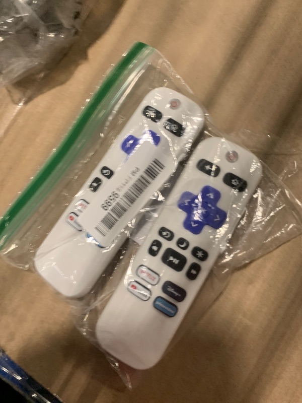 Photo 1 of (Pack of 2) Remote Control Only for TCL Onn Hisense Sharp Philips Westinghouse Insignia Element TLC Roku Smart TV Ruko Ruku Roko Remotes Replacement-1 Year Warranty